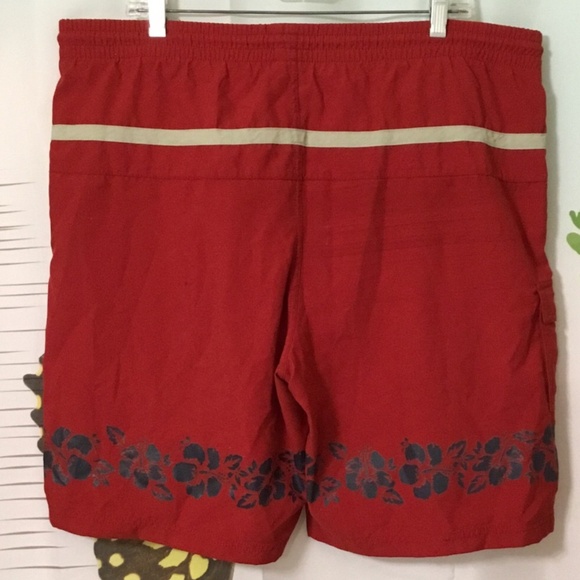 Vintage Nautica Aloha Mens Swim Trunks Beach Board Size-Large ~ Y2K - Picture 7 of 10